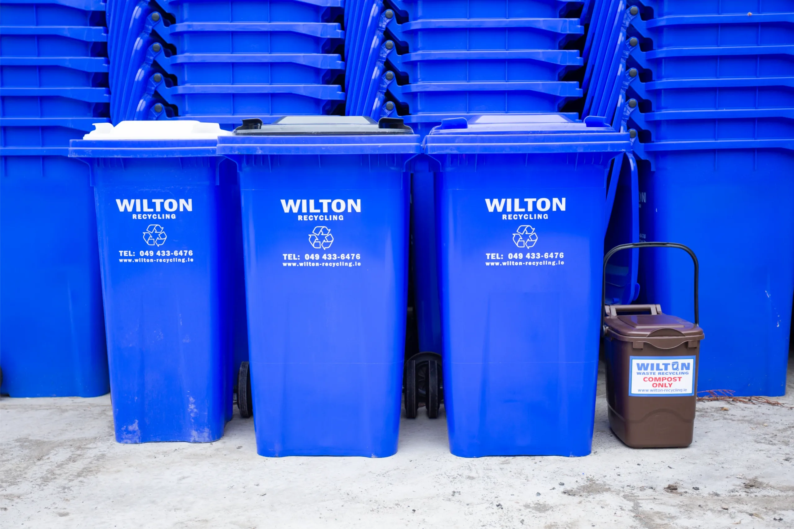 wilton recycling wheelie bins