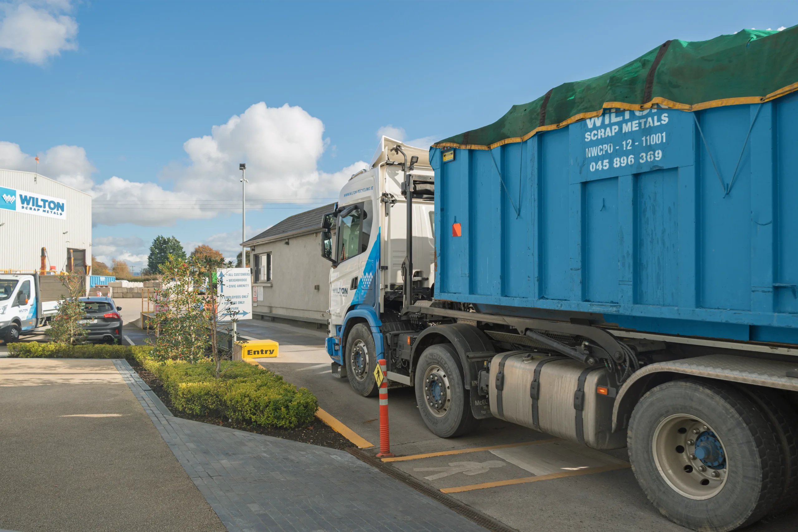 large skip weighbridge