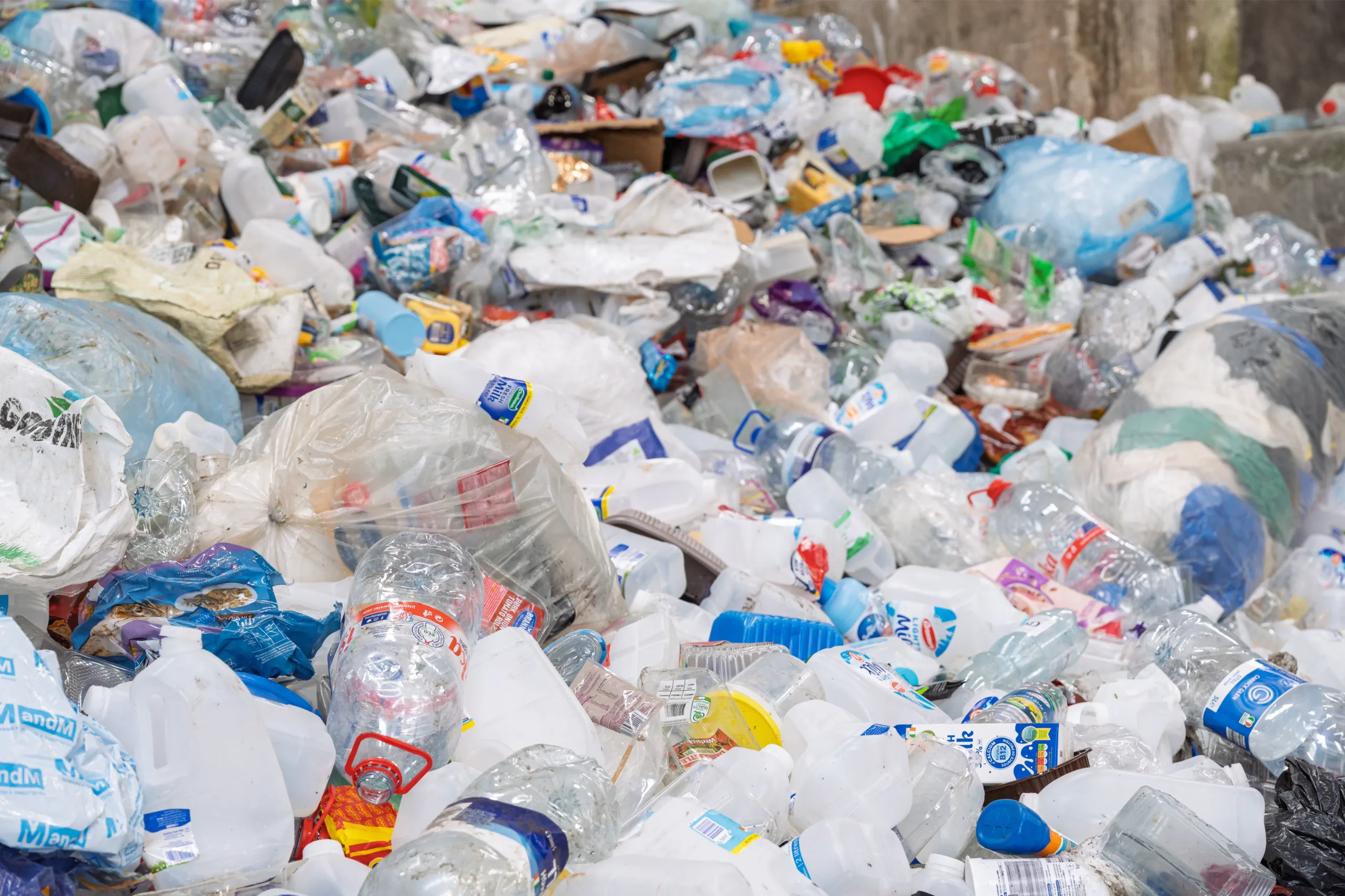 recyclable plastic bottles