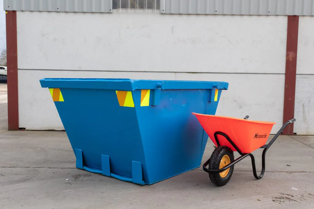 wilton skips small 4 yard skip blue