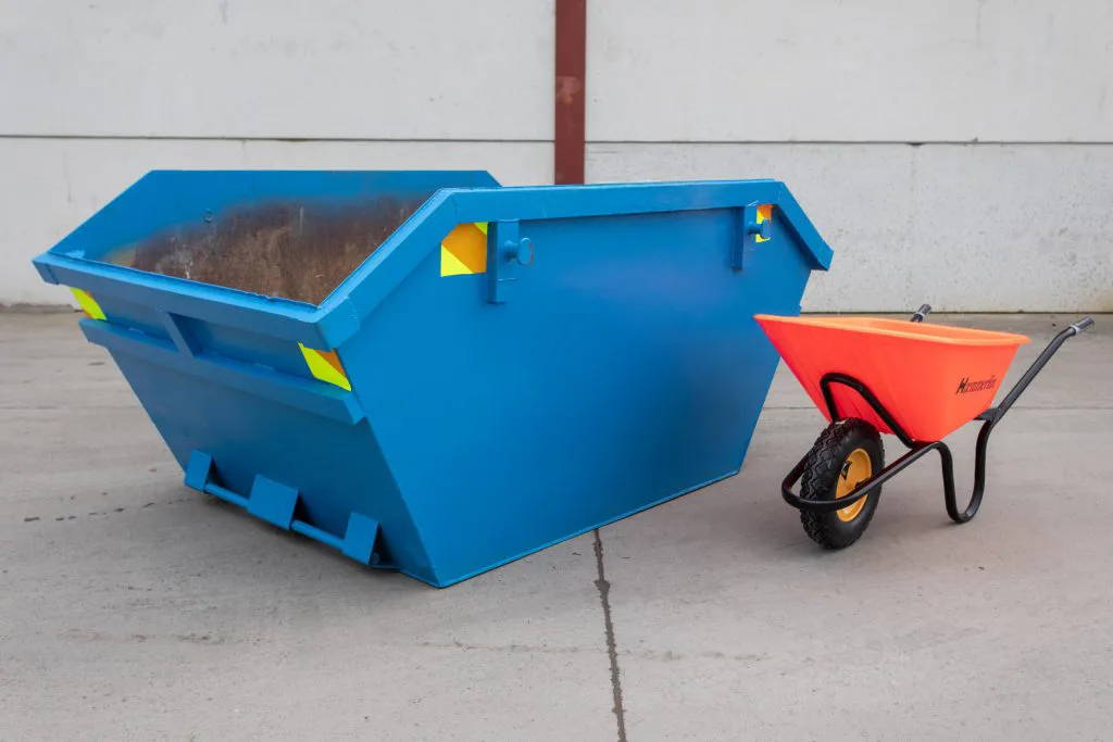 wilton skips 6 yard skip blue