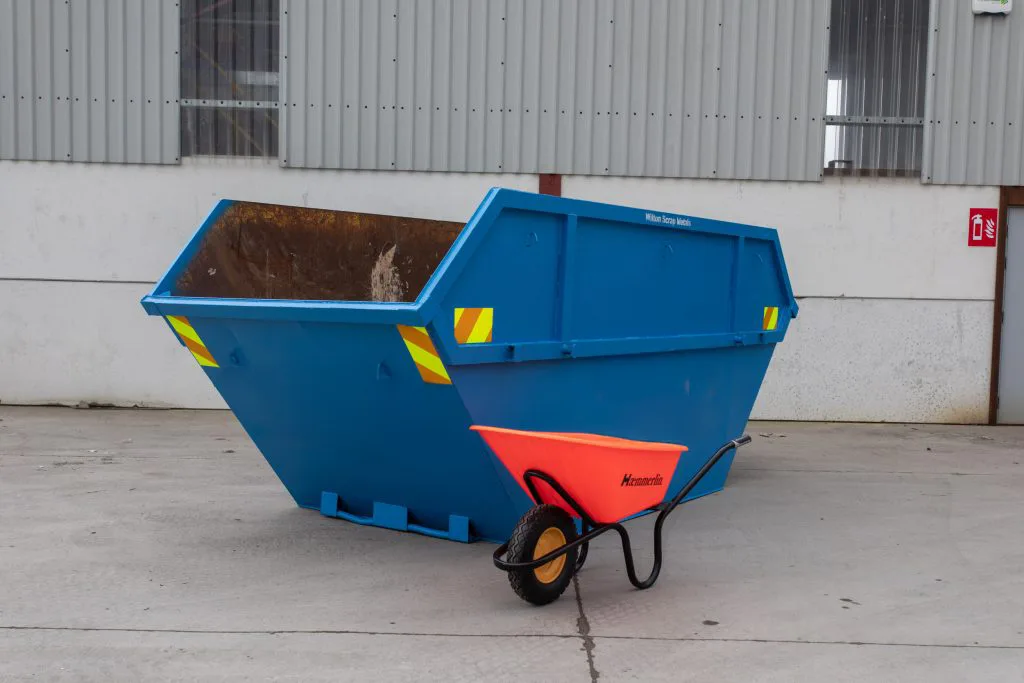 wilton skips 14 yard skip blue